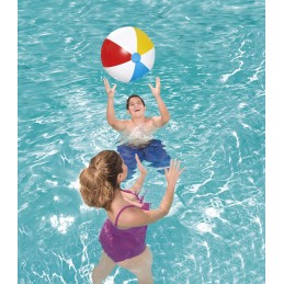 Bestway pripučiamas paplūdimio kamuolys vaikams ir suaugusiems, 61 cm