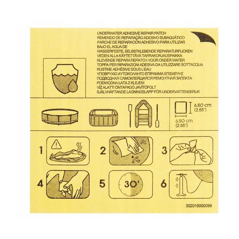 62091 bestway remonto rinkinio lipnūs pleistrai