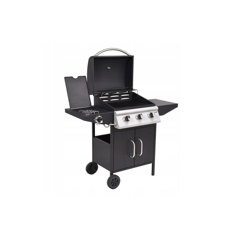 ⭐⭐Sodo dujinis grilis 4 degiklių grilis 3+1 lund⭐⭐