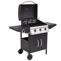 ⭐⭐Sodo dujinis grilis 4 degiklių grilis 3+1 lund⭐⭐