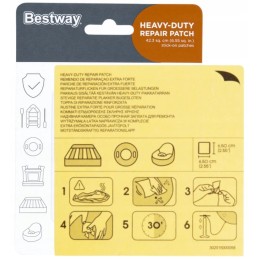 Baseino liukai, stiprus, lipnus bestway, 10 baseino liukų rinkinys