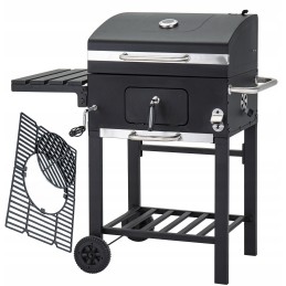 Didelės grotelės su ketaus grotelėmis + dangtelis, komplektas xxl