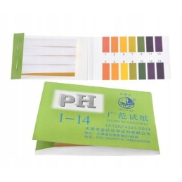 Lakmuso popieriaus juostelės 80 vnt pH matuoklis 1 14