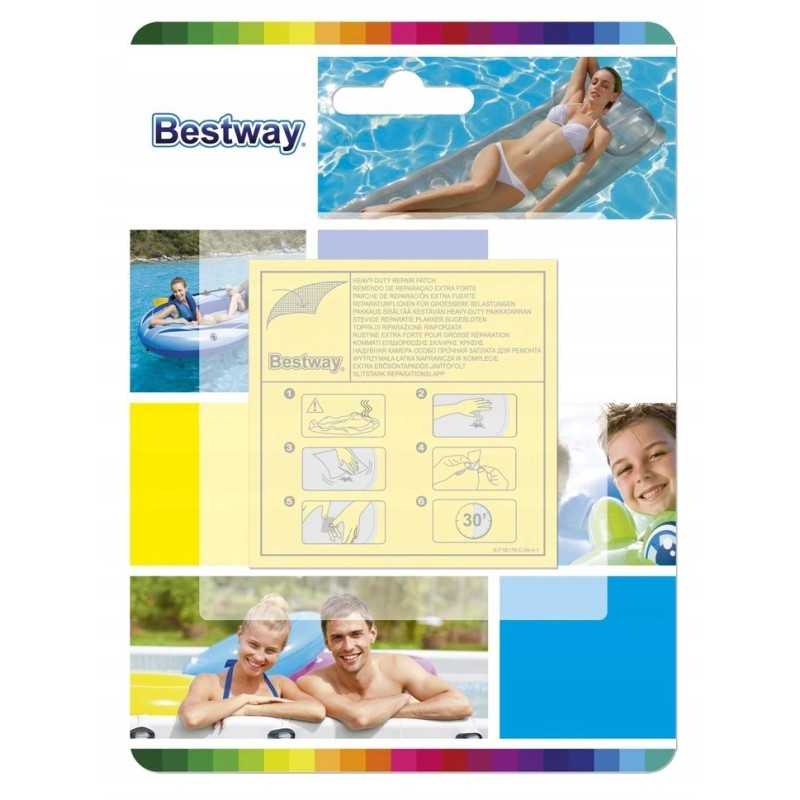 Latki baseino čiužinių remonto rinkinys 10 vnt bestway