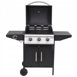 ⭐⭐Sodo dujinis grilis 12,8kw 4 degikliai su dangteliu⭐⭐