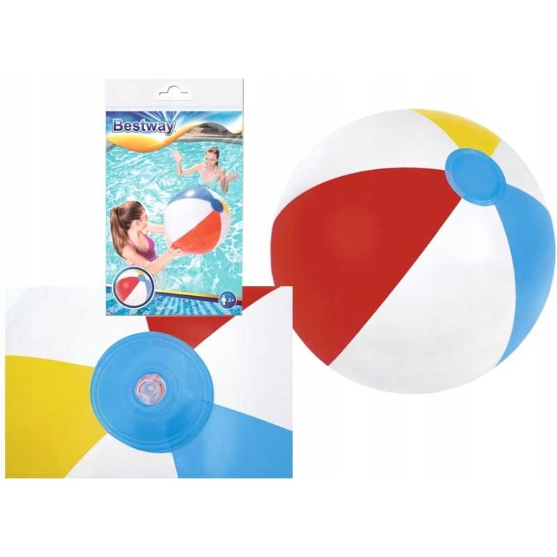 Didelis pripučiamas paplūdimio kamuolys 51 cm bestway 31021