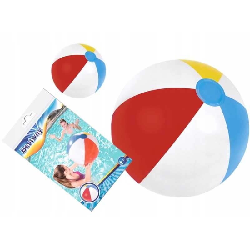 Didelis pripučiamas paplūdimio kamuolys 51 cm bestway 31021