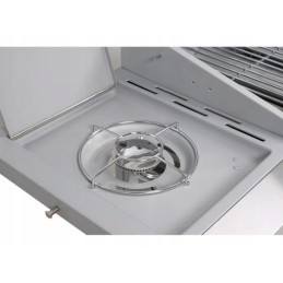 ⭐⭐Sodo dujinis grilis 3+1 12,8 kw nerūdijančio plieno⭐⭐