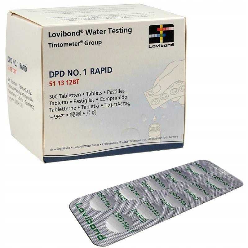 DPD1 chloro testo tabletės 10 tablečių