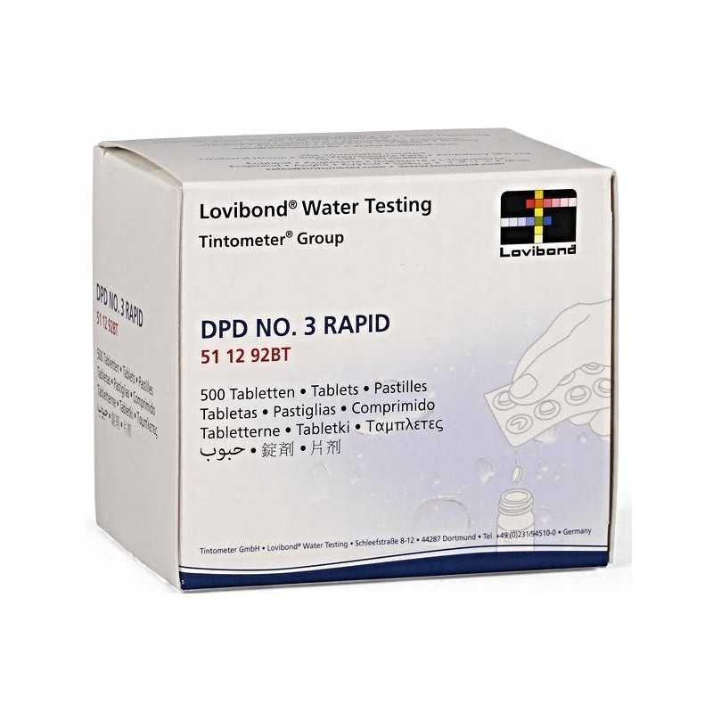 Chloro matavimo tabletės dpd no 3 rapid 10 vnt