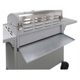 ⭐⭐Sodo dujinis grilis 3+1 12,8 kw nerūdijančio plieno⭐⭐