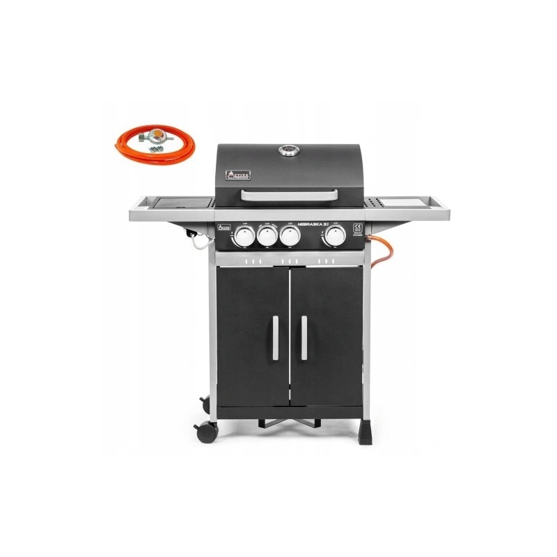 ⭐⭐dujinė grilis Nebraska Activa 3+1 ketaus grotelės⭐⭐