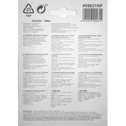 Intex 59631 antčiužiniai baseinams, 6 metai