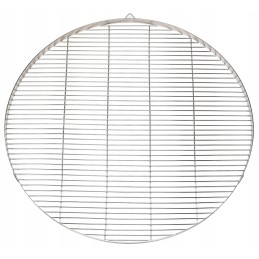90 nerūdijančio plieno apvalios grotelės griliui su grandine lux židinio trikojiui