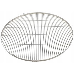 90 nerūdijančio plieno apvalios grotelės griliui su grandine lux židinio trikojiui