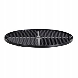 Dujinės grotelės ant ratų, 49 cm, su šoninėmis lentynomis