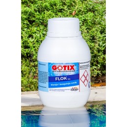 Floktix skirtas plaukimo baseinų sūkurinėms vonioms SPA baseinų chemikalai skaidrina ir koaguliuoja vandenį 0-5l