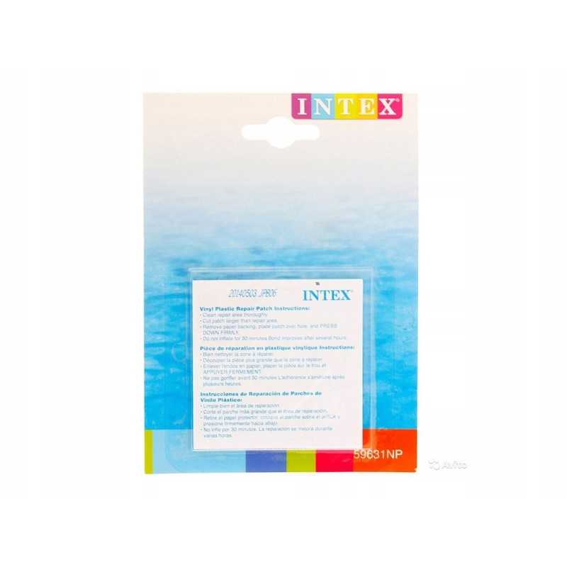 6in1 vandeniui atsparūs remonto pleistrai intex 59631