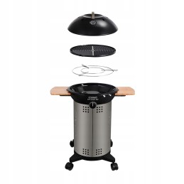 Cadac City Chef dujinis grilis ant ratų, 49 cm, su šoninėmis lentynomis