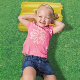 Bestway pripučiama paplūdimio pagalvė 38x25x5cm geltona