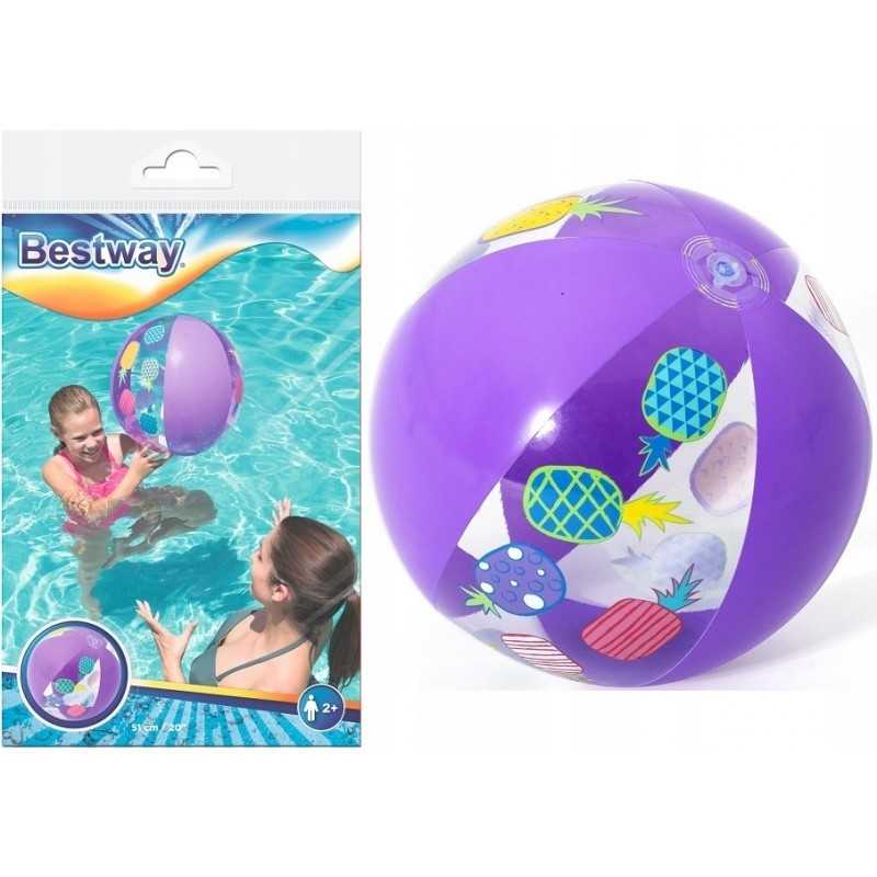 Bestway pripučiamas paplūdimio kamuolys 51cm pripučiamas