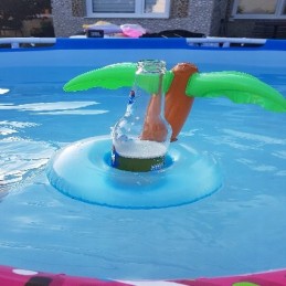 Pripučiamas gėrimų laikiklis gėrimų baseino stovas 1