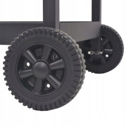 Anglies grilis su rūkykla ir apatine lentyna c