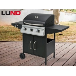 ⭐⭐Sodo dujinis grilis 12,8 kw 4 degiklių lund lentynos⭐⭐