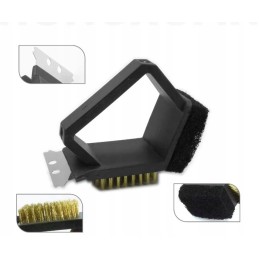 3in1 grilio valymo šepetys - kojokas