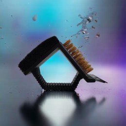 3in1 grilio valymo šepetys - kojokas