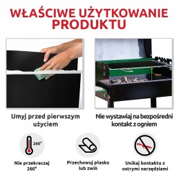 Tefloninis kilimėlis griliui ir orkaitei 40x33 cm 4 vnt