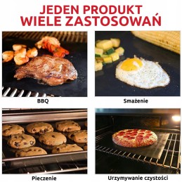 Tefloninis kilimėlis griliui ir orkaitei 40x33 cm 4 vnt