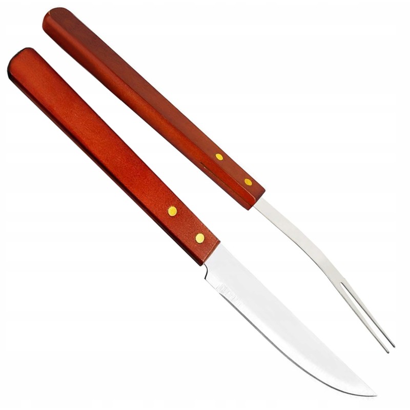 Kepsninės komplektas: šakutė + peilis