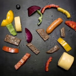 4 x tefloninis grilio kilimėlis,