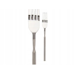 Ištraukiama metalinė teleskopinė šakutė 62 cm