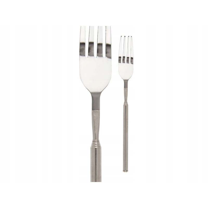 Ištraukiama metalinė teleskopinė šakutė 62 cm