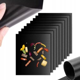 Tefloninis kilimėlis ant grotelių, grotelių, kepimo skardos