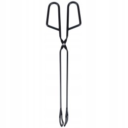 Metalinės grilio žnyplės virtuvinėms kepsninėms