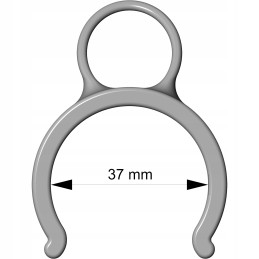 Brezento folijos segtukas, segtukas, kabliukas, užraktas bestway intex 37mm baseinui