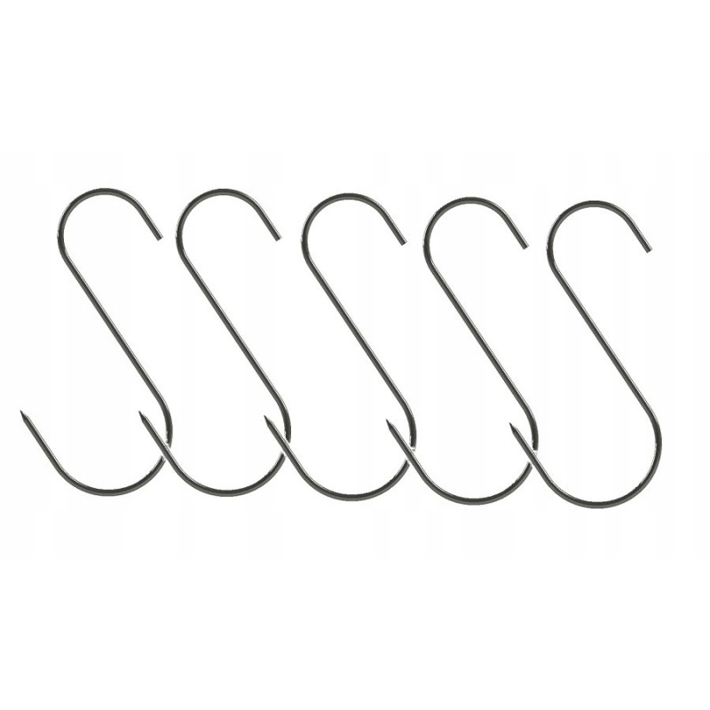 Tradiciniai kabliukai mėsos rūkymui - 5 vnt