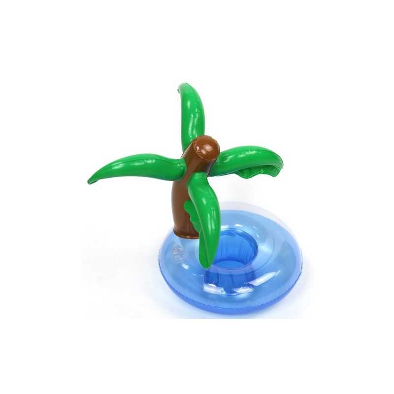 Plaukiojantis gėrimų laikiklis pripučiama baseino sala