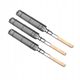 Uždaras krepšys maistui ruošti ant grotelių.