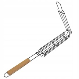 Uždaras krepšys maistui ruošti ant grotelių.