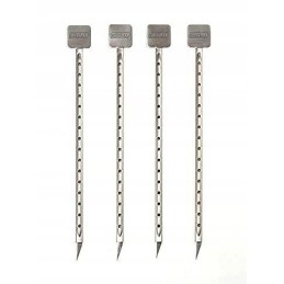 Metaliniai grilio iešmeliai marinavimui, 4 vnt.