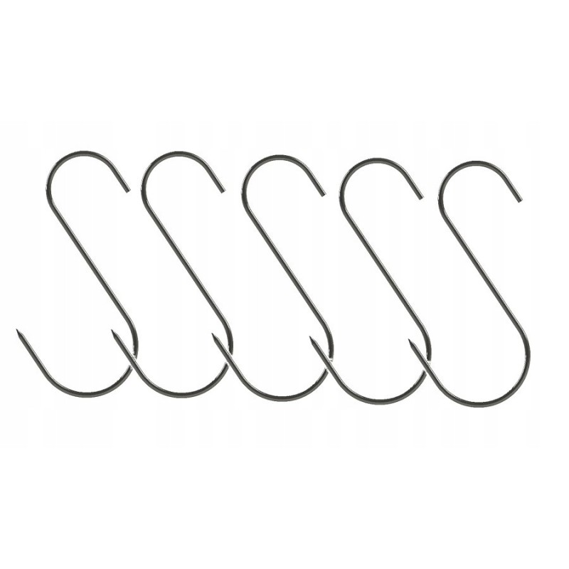 Tradiciniai kabliukai mėsos rūkymui - 5 vnt