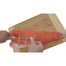 F-404 kabliukai, didelis kabliukas karpių žuvies dribsniams rūkyti