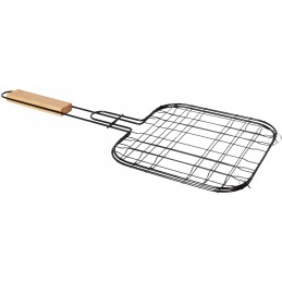 Tinklinis grotelių grotelių krepšys skirtas kepti žuvies mėsos daržoves ant grotelių.