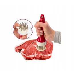 Auskarų plaktukas su 24 ašmenimis, rudas