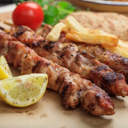 Plieniniai iešmai mėsos kepsninėms