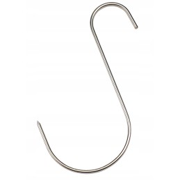 S-315 rūkymo kablys 15 cm storis 3 mm, skirtas rūkyti šaltiems mėsos gaminiams, gammon kumpiams